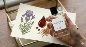 Alt text for image 6: A beautifully gift-wrapped sophisticated perfume for women in their 40s, ideal for a milestone birthday or anniversary.