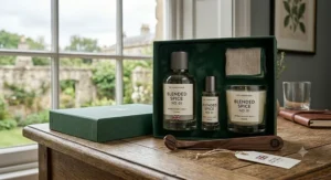 A beautifully packaged spicy unisex cologne gift set, ideal for those who appreciate sophisticated British perfumery.