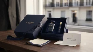 An unboxed luxury Eau de Parfum gift set suited for black-tie occasions and celebrations